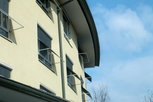 Klotzner Projekt Pflegeheim Grieskirchen Ansicht Außen Detailaufnahme Klotzner Projekt Pflegeheim Grieskirchen Ansicht Außen Detailaufnahme